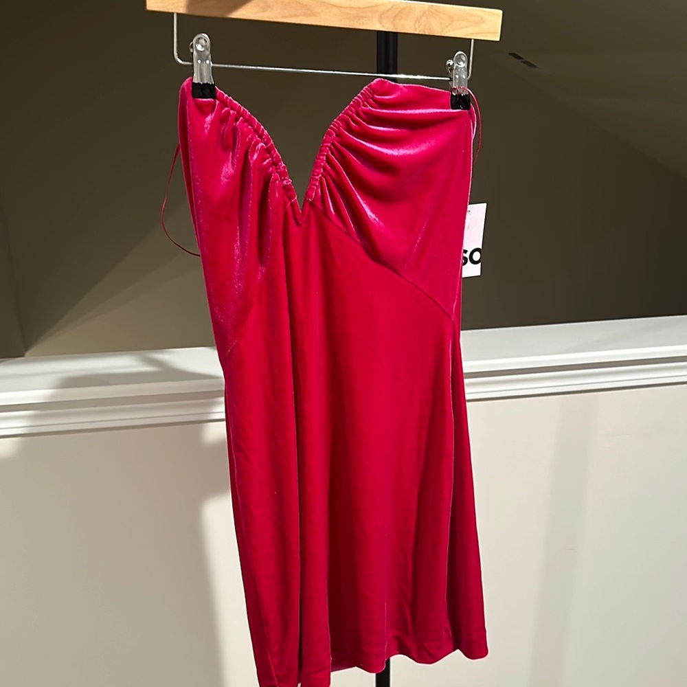 Velvet V Wire Dress NWT